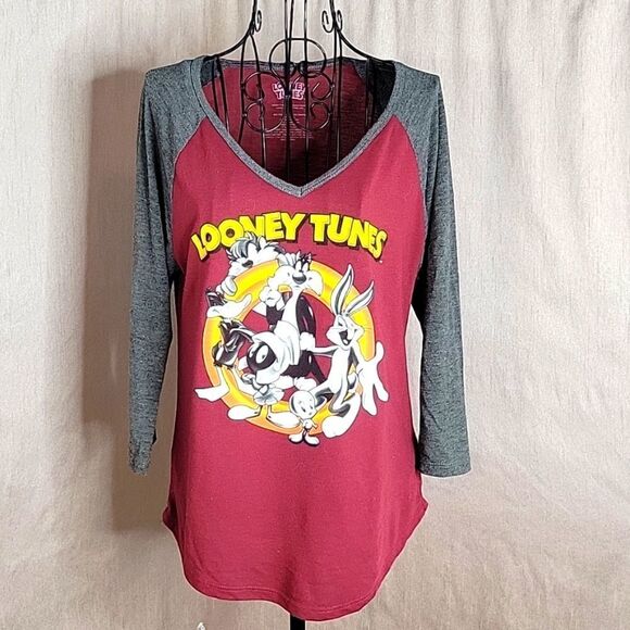 LOONEY TUNES Characters Women's Graphic‎ Shirt Large - Picture 1 of 6